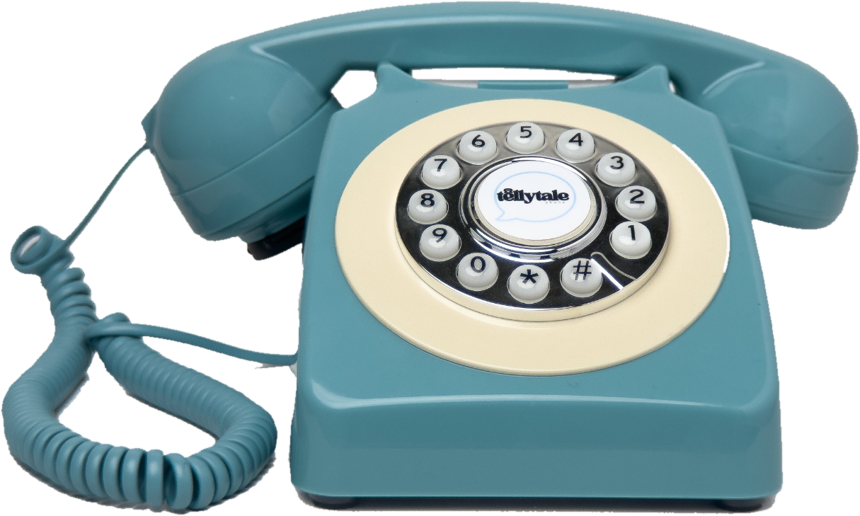 Blue Telly Tale Phone